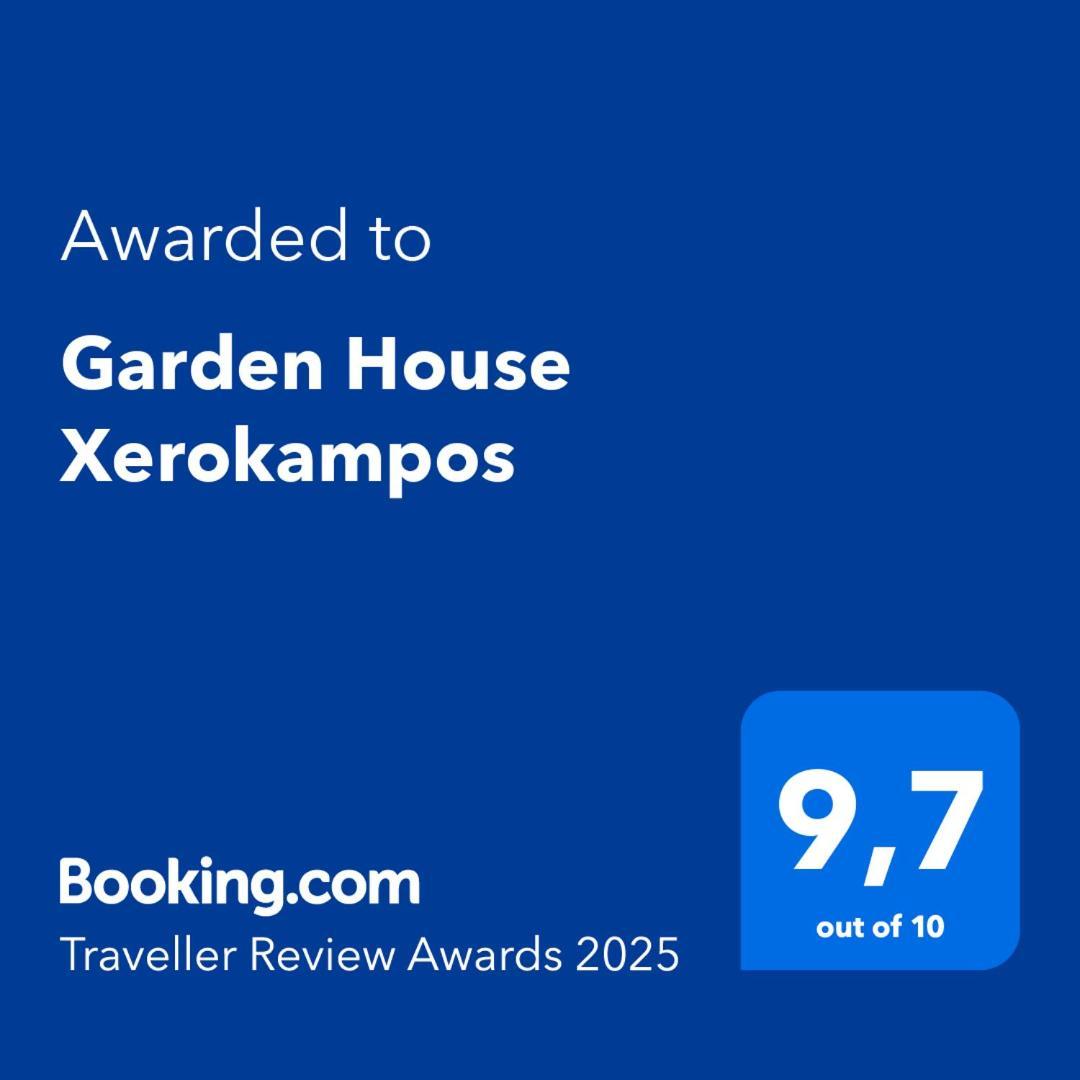 شقة Garden House Xerokampos أكسيروكامبوس المظهر الخارجي الصورة